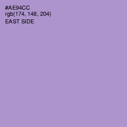 #AE94CC - East Side Color Image